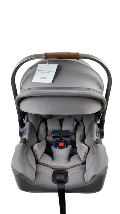Shop Nuna PIPA rx Infant Car Seat with RELX Base, 2021, Granite at Goodbuygears
