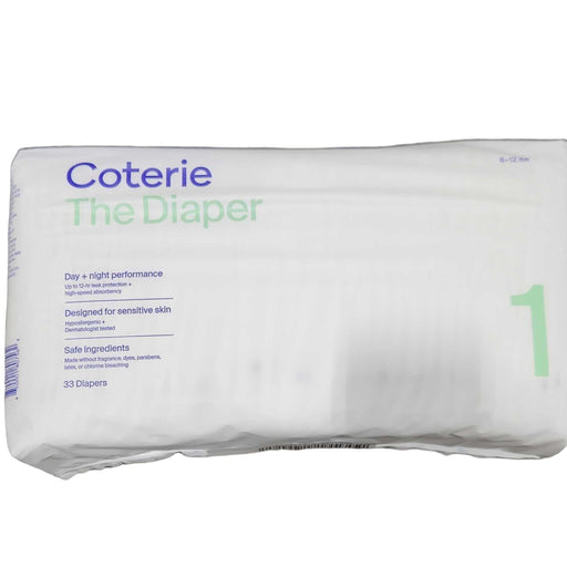 Shop Coterie Size 1 Diapers, 198 at Goodbuygears