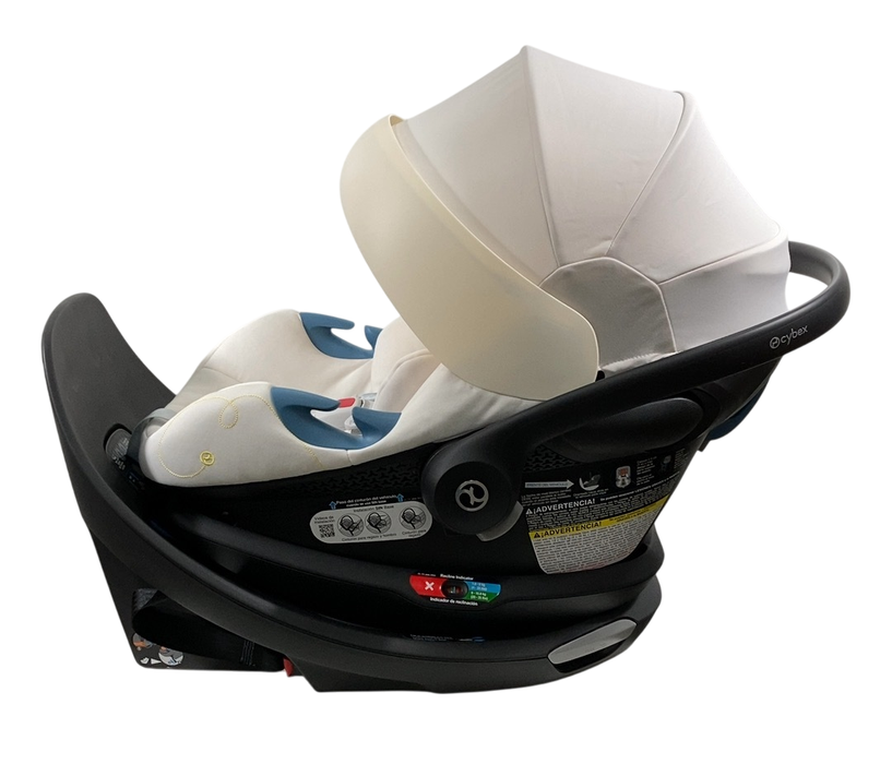 Shop Cybex Aton G Swivel Infant Car Seat And Base, Seashell Beige, 2024 at Goodbuygears