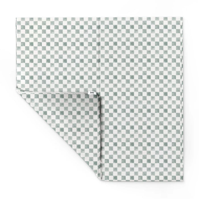 Shop Toki Kids Vegan Leather Mat Mega, Checker Matcha at Goodbuygears