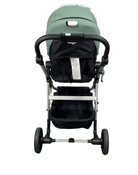 Shop Mockingbird Single to Double 2.0 Stroller, Sage, Watercolor Drops, Silver With Black Leather, 2024 at Goodbuygears