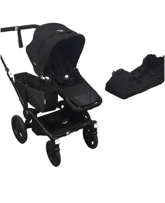 Shop Bugaboo Donkey 5 Stroller Mono, Midnight Black, Black, 2022 at Goodbuygears