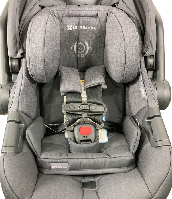Shop UPPAbaby MESA MAX Infant Car Seat and Base, 2022, PureTech Greyson at Goodbuygears