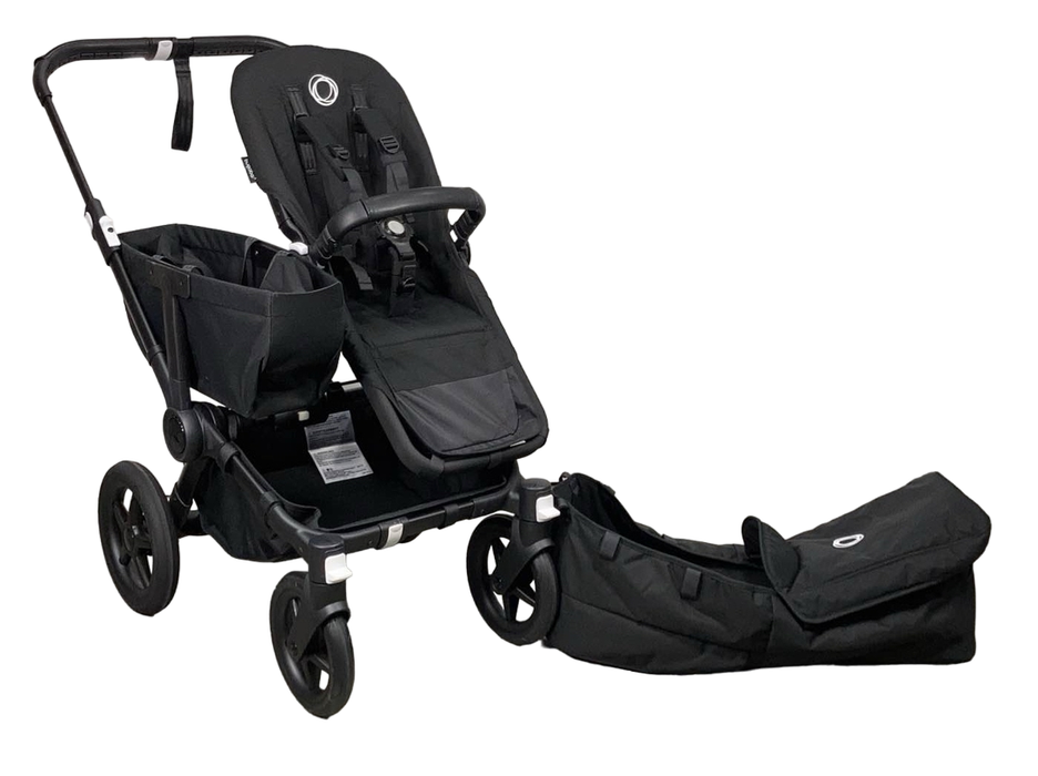 Shop Bugaboo Donkey 5 Mono Stroller, 2022, Black, Midnight Black, without Canopy at Goodbuygears
