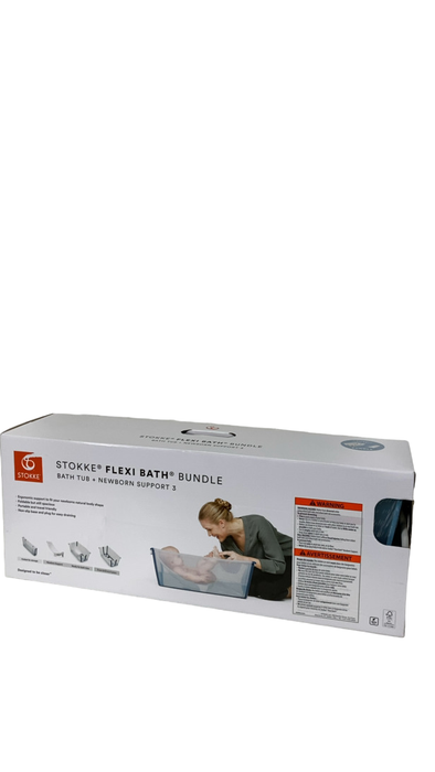 Shop Stokke Flexi Bath Bundle Pack, Regular, Transparent Blue at Goodbuygears