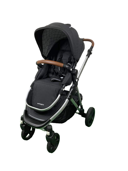 Shop Mockingbird Single 2.0 Stroller, 2024, Silver with Penny Leather, Windowpane, Black at Goodbuygears