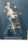 Shop Mockingbird High Chair, 2.0, Natural Beech, White at Goodbuygears
