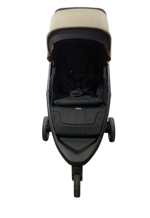 Shop Thule Spring Stroller, Black, 2024, Soft Beige at Goodbuygears
