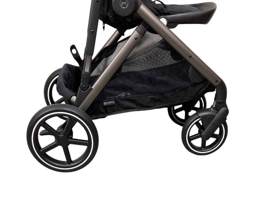 Shop Cybex Gazelle S Modular Stroller, 2023, Moon Black, Taupe Frame at Goodbuygears