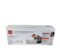 Shop Stokke Flexi Bath Foldable Baby Bathtub, Sandy Beige, XLarge at Goodbuygears