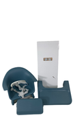 Shop Stokke Clikk High Chair, Fjord Blue at Goodbuygears