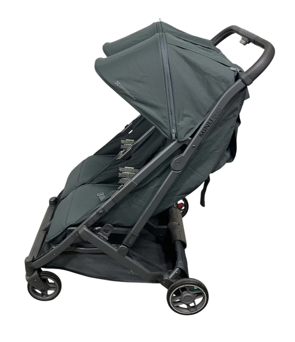 Shop UPPAbaby Minu Duo Stroller, Jake (Charcoal), 2024 at Goodbuygears