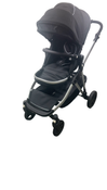 Shop Mockingbird Single to Double 2.0 Stroller, 2024, Black, Silver With Black Leather, Watercolor Drops at Goodbuygears