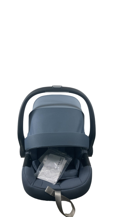 Shop UPPAbaby MESA MAX Infant Car Seat and Base, 2022, PureTech Gregory Blue Melange at Goodbuygears