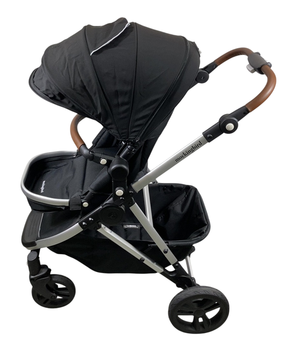 Shop Mockingbird Single 2.0 Stroller, Black, Windowpane, Silver With Penny Leather, 2024 at Goodbuygears