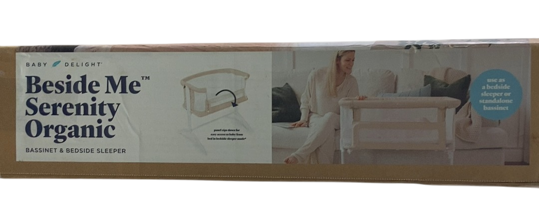 Shop Baby Delight Serenity Bassinet and Bedside Sleeper, Organic Oat at Goodbuygears