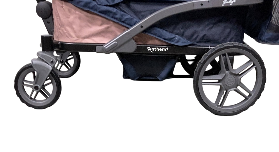Shop Gladly Family Anthem4 Classic 4 Seater All Terrain Wagon Stroller, Sand and Sea at Goodbuygears