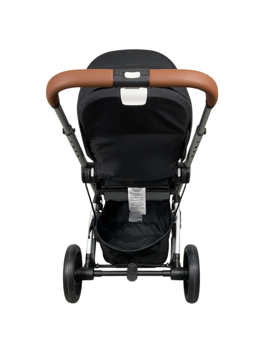 Shop Cybex Balios S Lux Stroller, 2021, Silver, Moon Black at Goodbuygears