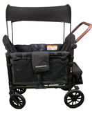 Shop Wonderfold W4 Luxe Quad Stroller Wagon, 2023, Volcanic Black at Goodbuygears