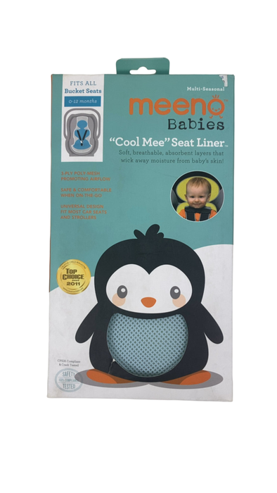 Shop Meeno Babies Cool Mee Car Seat Liner, Baby Blue at Goodbuygears