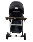 Shop Mockingbird Single to Double 2.0 Stroller, 2024, Black, Silver With Penny Leather, Watercolor Drops at Goodbuygears