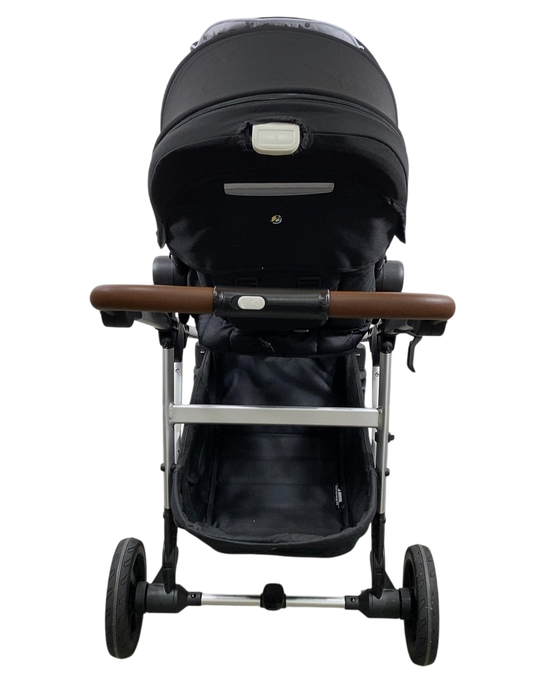 Shop Mockingbird Single to Double 2.0 Stroller, 2024, Black, Silver With Penny Leather, Watercolor Drops at Goodbuygears