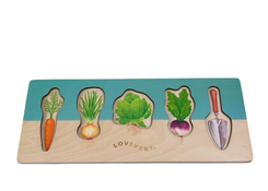 Shop Lovevery Community Garden Puzzle at Goodbuygears
