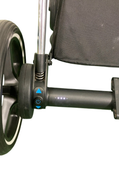 Shop Cybex E-PRIAM Stroller Frame Only, Chrome With Black Details, with Battery at Goodbuygears