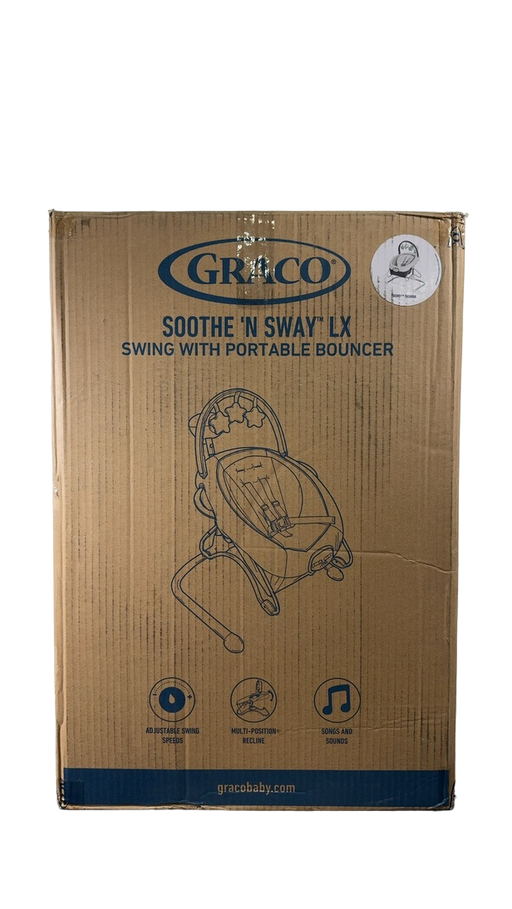 Shop Graco Soothe 'n Sway LX Swing with Portable Bouncer, Derby Fashion at Goodbuygears