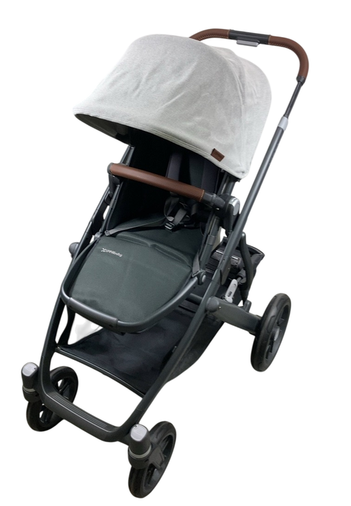 Shop UPPAbaby VISTA V2 Stroller, 2023, Anthony (White & Grey Chenille) at Goodbuygears