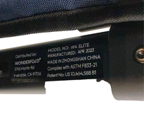 Shop Wonderfold W4 Elite Stroller Wagon, 2023, Noble Navy at Goodbuygears