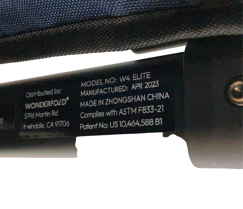 Shop Wonderfold W4 Elite Stroller Wagon, 2023, Noble Navy at Goodbuygears