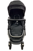 Shop Mockingbird Single 2.0 Stroller, 2024, Black, Silver With Black Leather, Windowpane at Goodbuygears