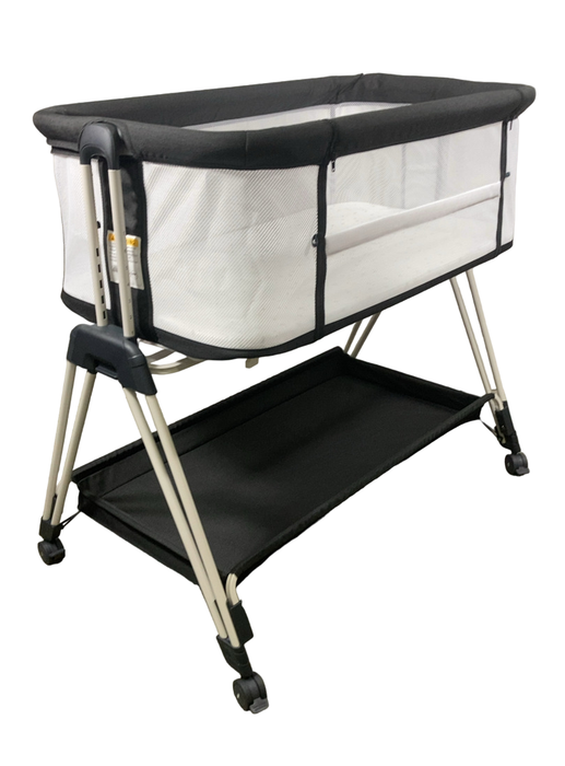 Shop Fossaus Pkinoicy Baby Bassinet Bedside Sleeper Crib with Wheels at Goodbuygears