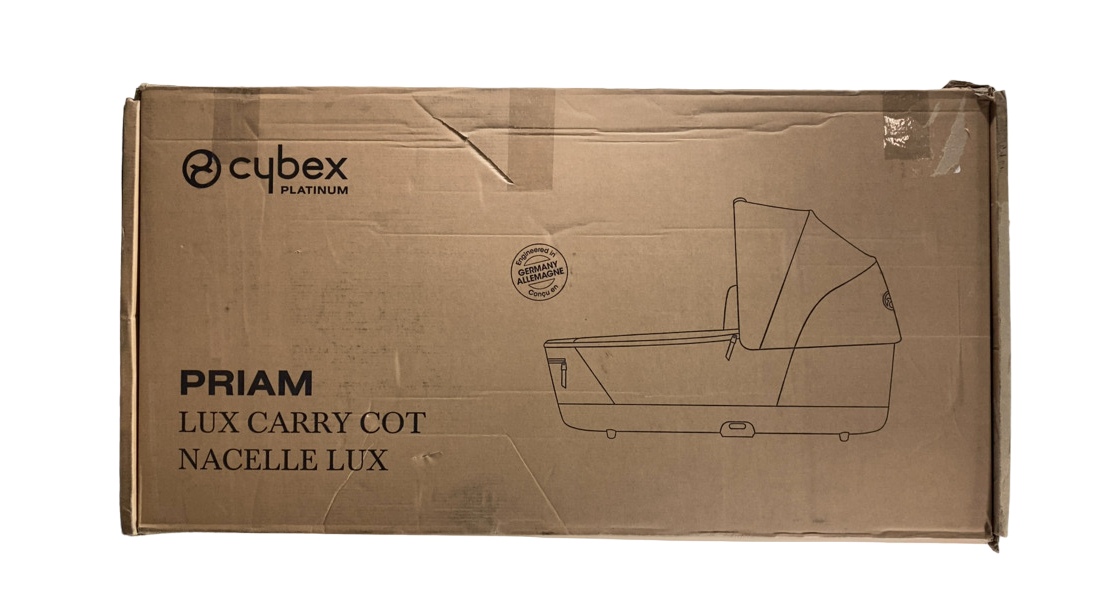 Shop Cybex PRIAM Lux Carry Cot, Deep Black at Goodbuygears