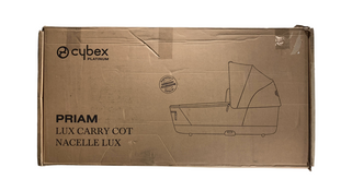 Shop Cybex PRIAM Lux Carry Cot, Deep Black at Goodbuygears