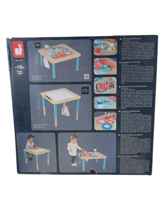 Shop Janod Progressive Activity Table at Goodbuygears