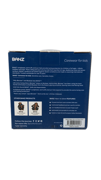 Shop Banz Hear No Blare Earmuffs, Pink at Goodbuygears