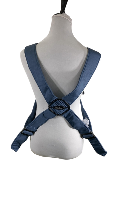 Shop BabyBjorn Baby Carrier Mini, Vintage Indigo Woven at Goodbuygears