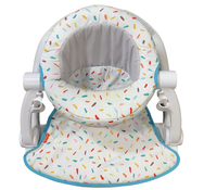 Shop Fisher Price Premium Sit-Me-Up Floor Seat with Toy Tray, Rainbow Sprinkles at Goodbuygears