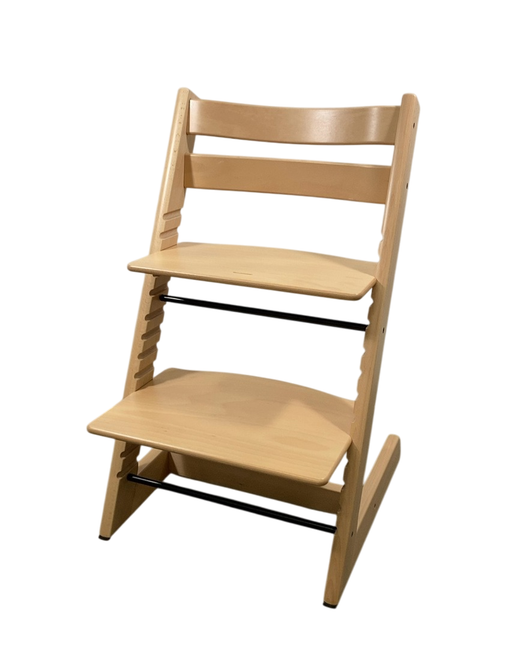Shop Stokke Tripp Trapp High Chair Complete² + Newborn Set, Natural with Nordic Grey at Goodbuygears