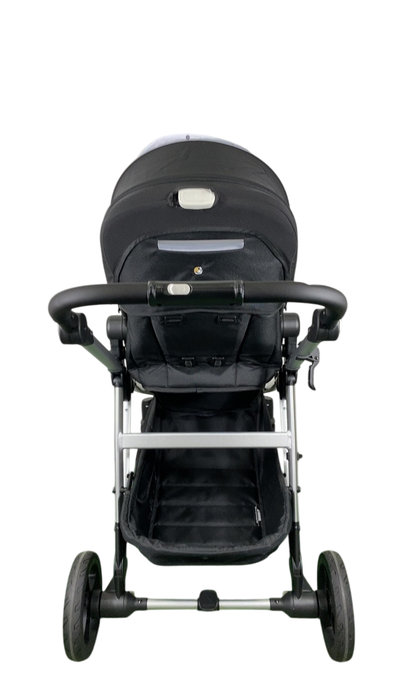Shop Mockingbird Single to Double 2.0 Stroller, Black, Watercolor Drops, Silver With Black Leather, 2025 at Goodbuygears
