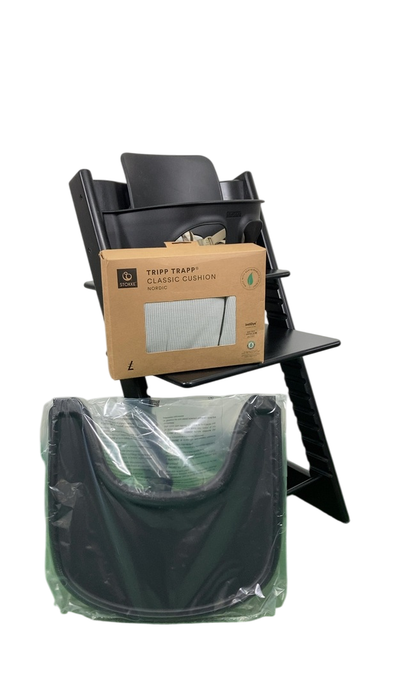 Shop Stokke Tripp Trapp Complete High Chair, 1, Black, Nordic Grey at Goodbuygears