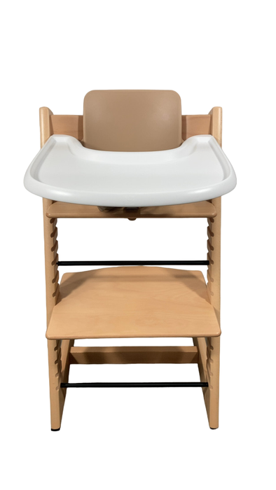 Shop Stokke Tripp Trapp Complete High Chair, Dots Grey, Natural at Goodbuygears