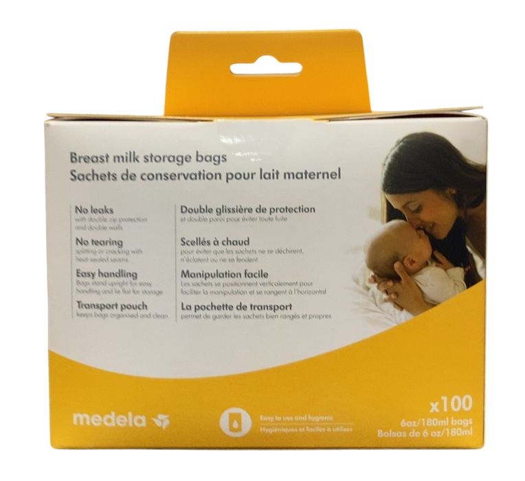 Shop Medela Milk Storage Bags, 100 count at Goodbuygears