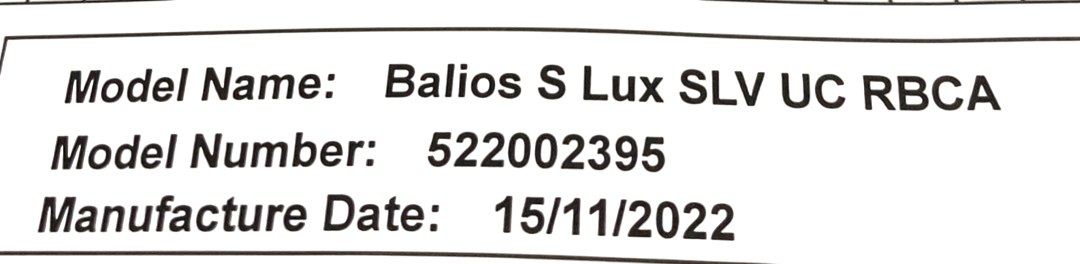 Shop Cybex Balios S Lux Stroller, 2023, Lava Grey, Silver at Goodbuygears