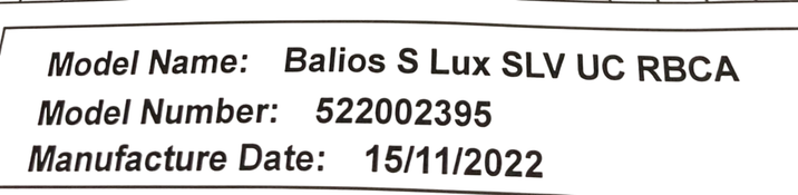 Shop Cybex Balios S Lux Stroller, 2023, Lava Grey, Silver at Goodbuygears