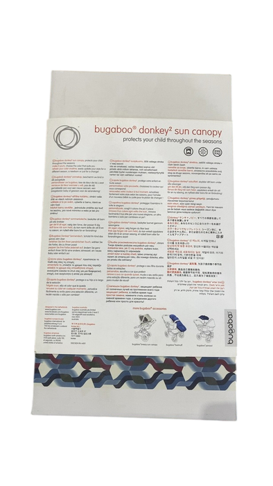 Shop Bugaboo Donkey 2 Sun Canopy, Waves at Goodbuygears