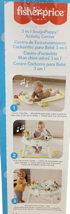 Shop Fisher Price 3-In-1 Snugapuppy Baby Activity Center, Snugapuppy at Goodbuygears