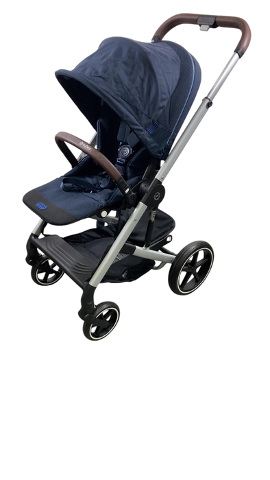 Shop Cybex Balios S Lux Stroller, Silver, Ocean Blue, 2024 at Goodbuygears